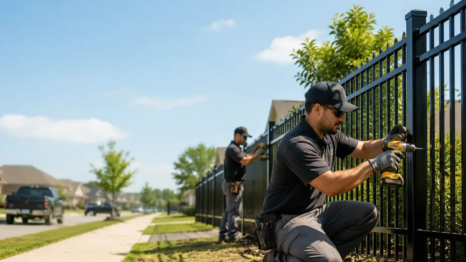 Metal Fence Installation in Temple, OK